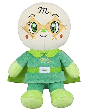【中古】セガトイズSEGA TOYS アンパンマン ふわりんスマイルぬいぐるみS Plus メロンパンナちゃん