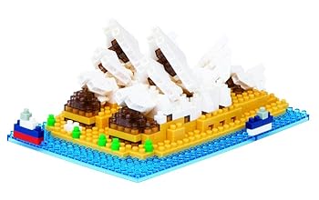 【中古】ナノブロック シドニー・オペラハウス NBH-052