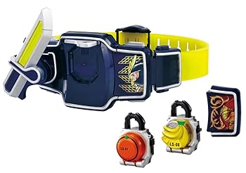【中古】仮面ライダー鎧武 ガイム 変身ベルト DX戦極ドライバー 仮面ライダー鎧武&バロンセット画像