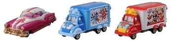 【中古】トミカ ディズニーモータース 30th アニバーサリー全3種セット セブンイレブン限定