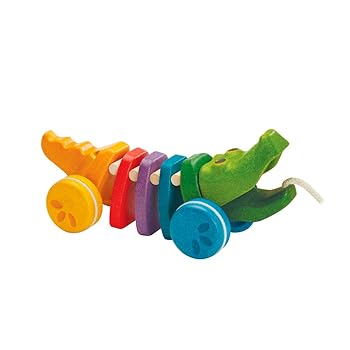 【中古】PLANTOYS レインボーアリゲーター 1416