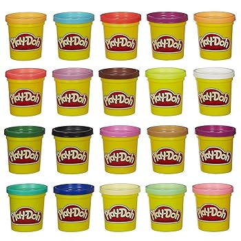 【中古】プレイドー Play-doh 小麦ねんどスーパーカラーパック20色セット 並行輸入品 9,633円