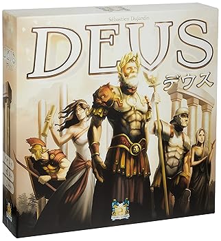 【中古】余暇活動ジャパン デウス 日本語版 2-4人用 60-90分 14才以上向け ゲーム盤取り組み