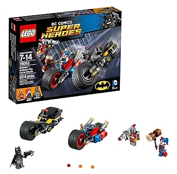 【中古】レゴ スーパー・ヒーローズ バットマン:ゴッサム・シティ・サイクルチェース 76053 セット-ブロック