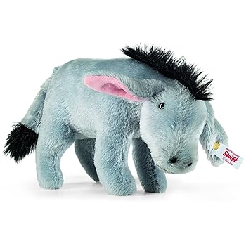 【中古】シュタイフSteiff ぬいぐるみロバのイーヨー・Eeyore22cm354960並行輸入