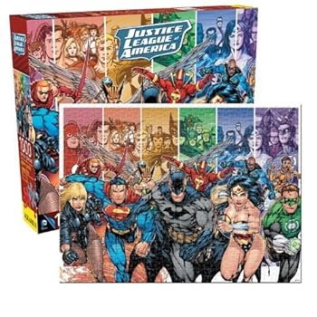 【中古】DC ComicsDCコミックJustice Leagueジャスティス・リーグ1000 Piece Jigsaw Puzzleジグソーパズル 並行輸入品