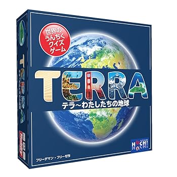 【中古】余暇活動ジャパン テラ私たちの世界 日本語版 2-6人用 45-60分 10才以上向け ゲーム盤取り組み