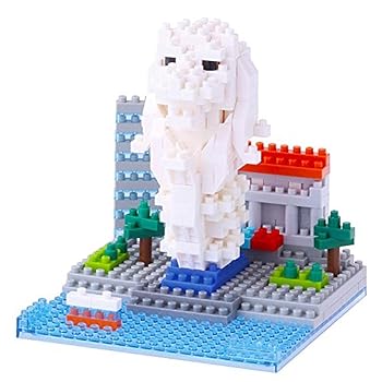 【中古】ナノブロック マーライオン NBH_105