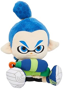 【中古】三英貿易 Splatoon スプラトゥーン ALL STAR COLLECTION ボーイA S W9.5×D9.5×H22cm ぬいぐるみ SP02