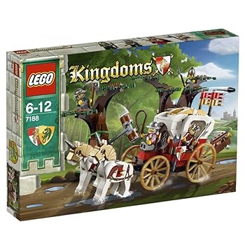 【中古】レゴ 第一人者防波堤 王さまの荷馬車のアンブッシュ 7188