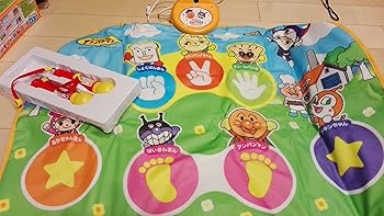 【中古】【39shop】アンパンマン★かぞくで!育脳マットDX（非常に良い）｜ドリエム店