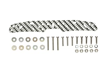 【中古】タミヤ ミニ四駆限定シリーズ HGカーボンマルチワイドステー シルバー3mm 94866画像