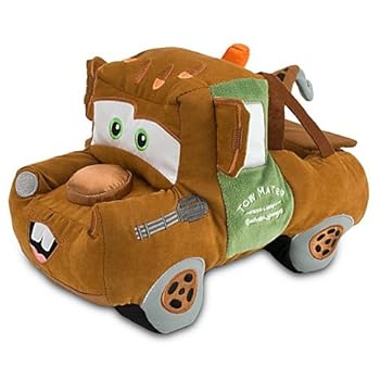 【中古】ディズニー・カーズ2 ・Tow Mater トゥ・メーター 12インチぬいぐるみ