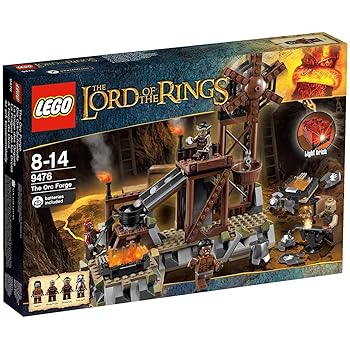 【中古】LEGO 9476 LORD OF THE RINGS The Orc Forge レゴ ロードオブザリング 外国で制限事項