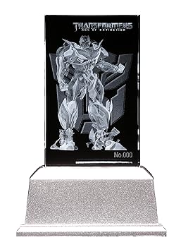 【中古】トランスフォーマー バンブルビー プレミアムクリスタル シリアルナンバー入り