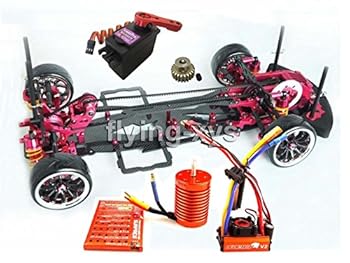 【中古】【39shop】Hobbypower★合金&カーボン110 D3 Drift Racingフレームキット& SKYRC LEOPARD 60A 組み合わせ"(非常に良い)|ドリエム店