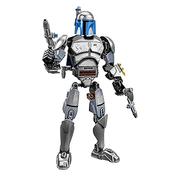 【中古】レゴ スター・ウォーズ ビルダブルフィギュア ジャンゴ・フェット 75107