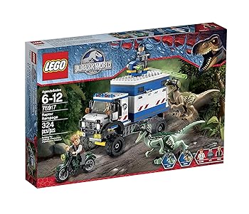 【中古】レゴ ジュラシック・ワールド LEGO Jurassic World RAPTOR RAMPAGE Set #75917 並行輸入品