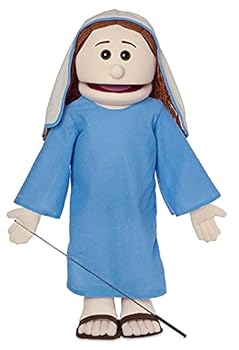 【中古】【39shop】25インチ★聖母マリア、フルボディ聖書キャラクター キリスト教省パペット(非常に良い)|ドリエム店