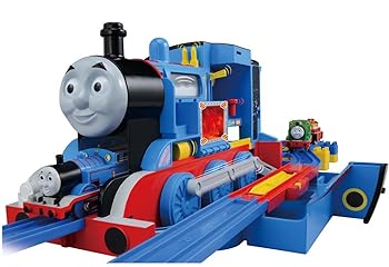 【中古】プラレール トーマス あそべる発動機! ビッグトーマス