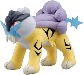 【中古】ポケットモンスター ポケモンぬいぐるみDP ライコウ