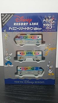 【中古】【39shop】TOMYトミカオリジナルトミカディズニーリゾートライン25周年記念　3両セット東京ディズニーリゾート限定Disney★Vehicle Collection（良い）｜ドリエム店