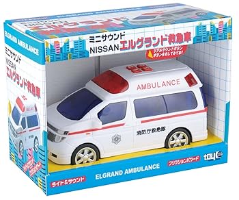 【中古】トイコーToycoミニサウンド エルグランド救急車