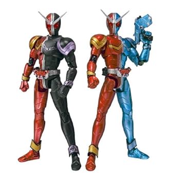 【中古】【39shop】S.H.フィギュアーツ★仮面ライダーWダブル ヒートジョーカー&ヒートトリガー(非常に良い)|ドリエム店