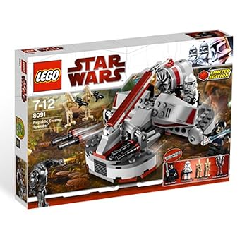 【中古】レゴ スターウォーズ 仕掛ける #8091 民主政治 Swamp Speeder