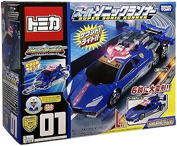 【中古】【39shop】トミカ★ハイパーブルーポリス スーパーソニックランナー（非常に良い）｜ドリエム店