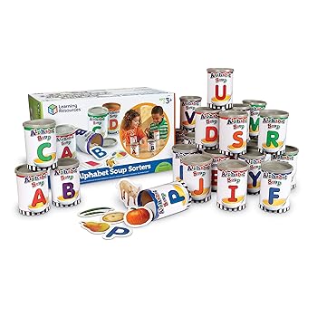【中古】Ressources -ducatives LER6801 Alphabet Soup Sorters