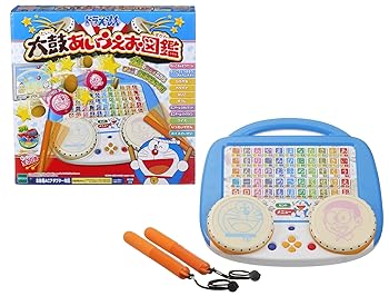 【中古】【39shop】ドラえもん★太鼓あいうえお図鑑(良い)|ドリエム店