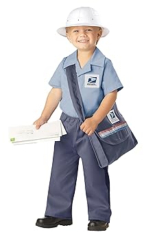 【中古】黄金州御召しものCalifornia Costumes Mr. Postman Toddler Costume, Large, One Color 00044 並行輸入品