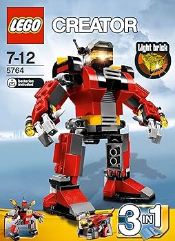 【中古】レゴ クリエイター・レスキューロボット 5764