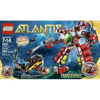 【中古】Lego Atlantis 8080 Undersea Explorer - 364 pieces