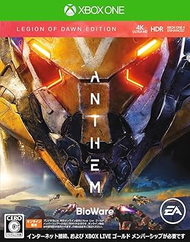 【中古】Anthemアンセム Legion of Dawn Edition 限定版物?夜明けの団コロッサス、ストーム、レンジャー、インターセプターエキソスーツアーマーパックと