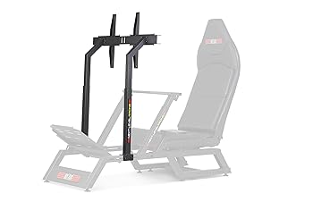 【中古】Next Level Racing F-GT管する照明ランプ F-GT Monitor Stand F-GT用 3面映写幕相応う 高さ角度合わせる能力のある NLR-A006 国内置き目品