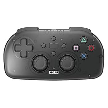 【中古】SONYライセンス商品ワイヤレスコントローラーライト for PlayStation R 4 クリアブラックPS4対応