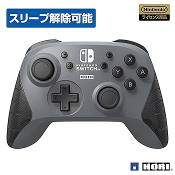 【中古】任天堂ライセンス商品ワイヤレスホリパッド for Nintendo Switch グレーＮｉｎｔｅｎｄｏ Ｓｗｉｔｃｈ対応