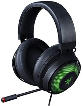 【中古】Razer Kraken Ultimate 7.1 ゲーミングヘッドセット USB THX 7.1 Chroma 冷却ジェルパッド ノイズキャンセリングマイク PC PS4 PS5 Switch 日本