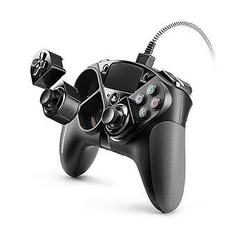 【中古】スラストマスター PlayStation4 公式ライセンス商品 Thrustmaster eSwap Pro Controller PS4 コントローラー キー配置割当のカスタマイズ可能 ゲ