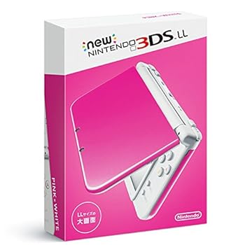 【中古】Newニンテンドー3DS LL ピンク×ホワイトメーカー生産終了