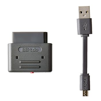 【中古】8BITDO RetroReceiver FOR SFC スーパーファミコン 、 レトロフリーク 用