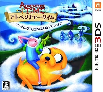 【中古】【39shop】アドベンチャー・タイム★ネームレス王国の3人のプリンセス - 3DS(非常に良い)|ドリエム店