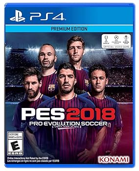 【中古】Pro Evo Soccer 2018 輸入版:北米 - PS4