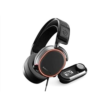 【中古】Game Dac SteelSeries ゲーミングヘッドセット Arctis Pro + Game DAC 有線 ブラック ハイレゾ MixAmp PC PS4 PS5 対応 61453