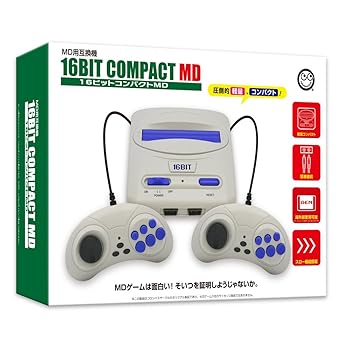 【中古】MD用互換機 16ビットコンパクトMD16BIT COMPACT MD