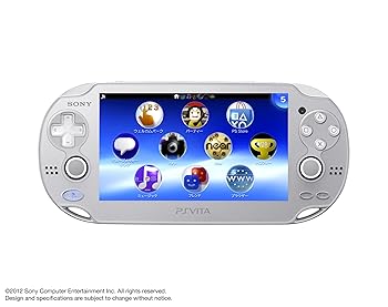【中古】PlayStation Vita Wi-Fi模範例 内燃機関・しろがね色