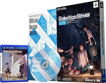 【中古】ROBOTICS;NOTES ELITE 限定版ROBOTICS;NOTES ELITE Official Design Works - PSVita画像