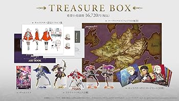 【中古】ファイアーエムブレム無双 風花雪月 TREASURE BOX オリジナルパノラマ色紙 付